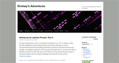 Desktop Screenshot of kromey.us